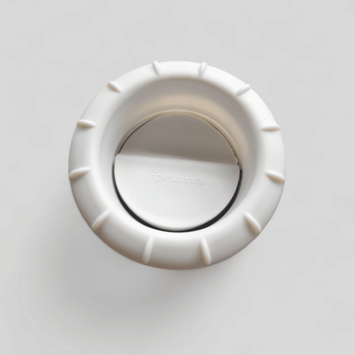 Truma Blown Air Heater LIGHT GREY AGATE duct end Vent outlet with air throttle 40171-01