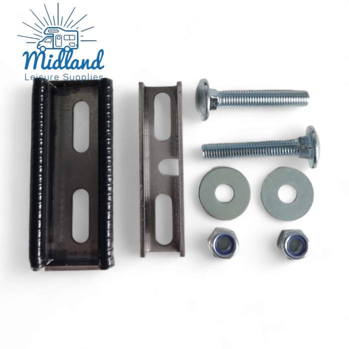 Single Ducato Roof rail fixing bracket Boxer Relay 2007 onwards X250