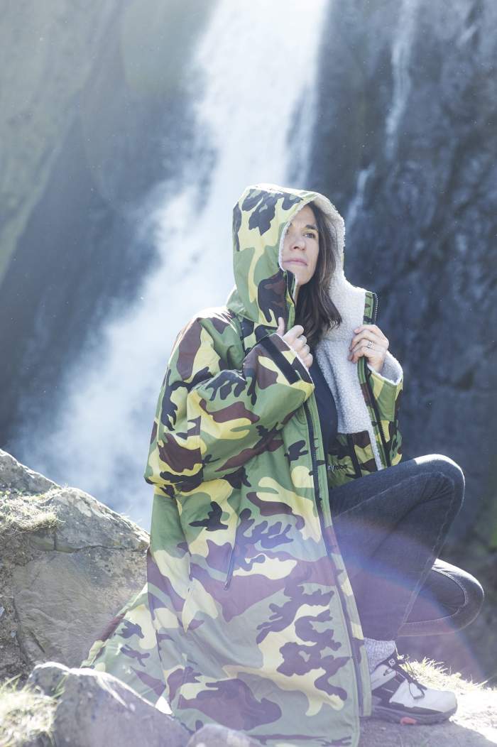 dryrobe® Advance | Long Sleeve Camo Grey - Image 7
