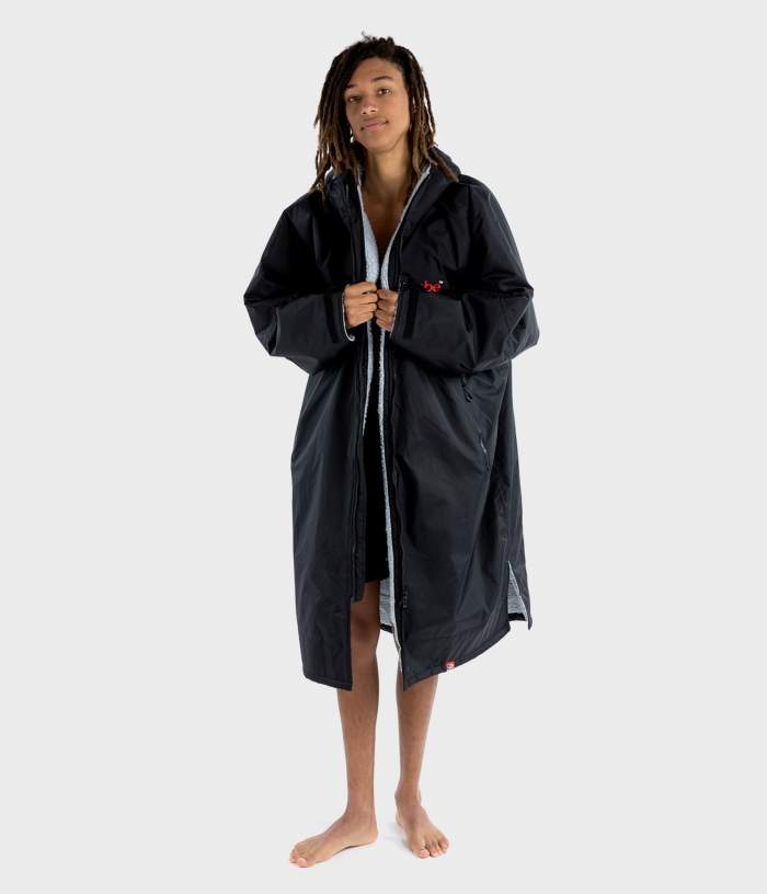 dryrobe® Advance | Long Sleeve Black Grey - Image 4