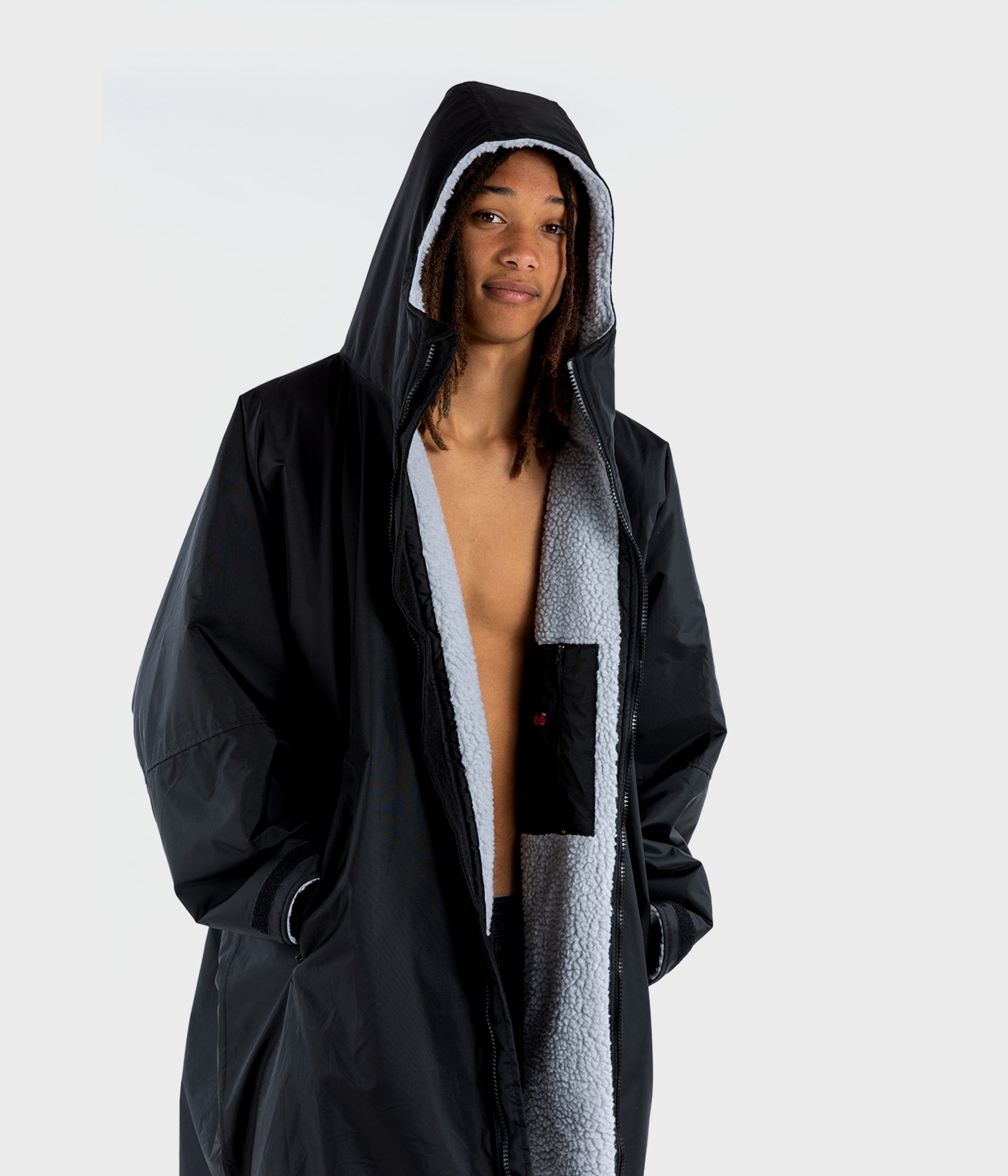 dryrobe® Advance | Long Sleeve Black Grey - Image 5