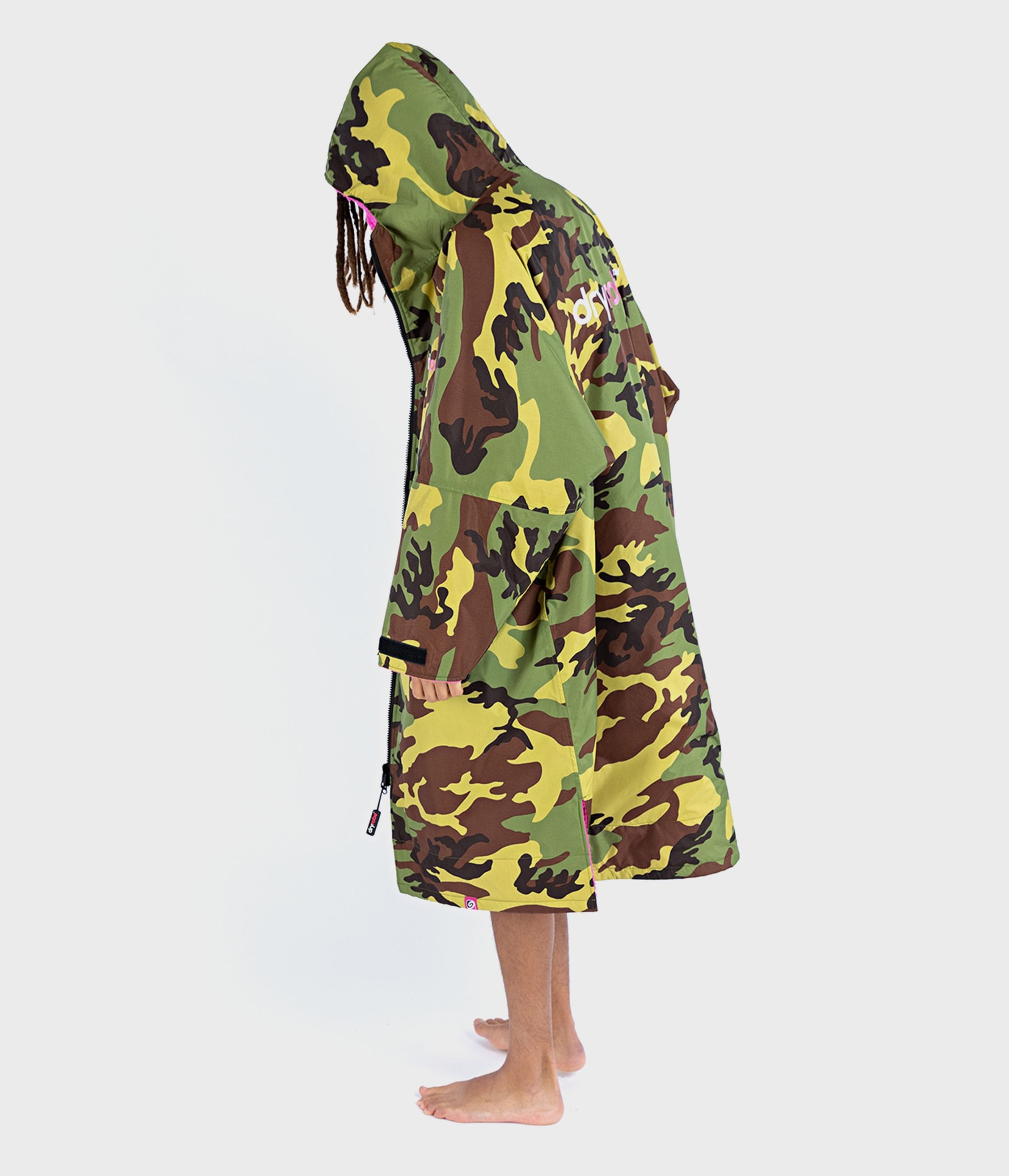 dryrobe® Advance | Long Sleeve Camo Pink - Image 2