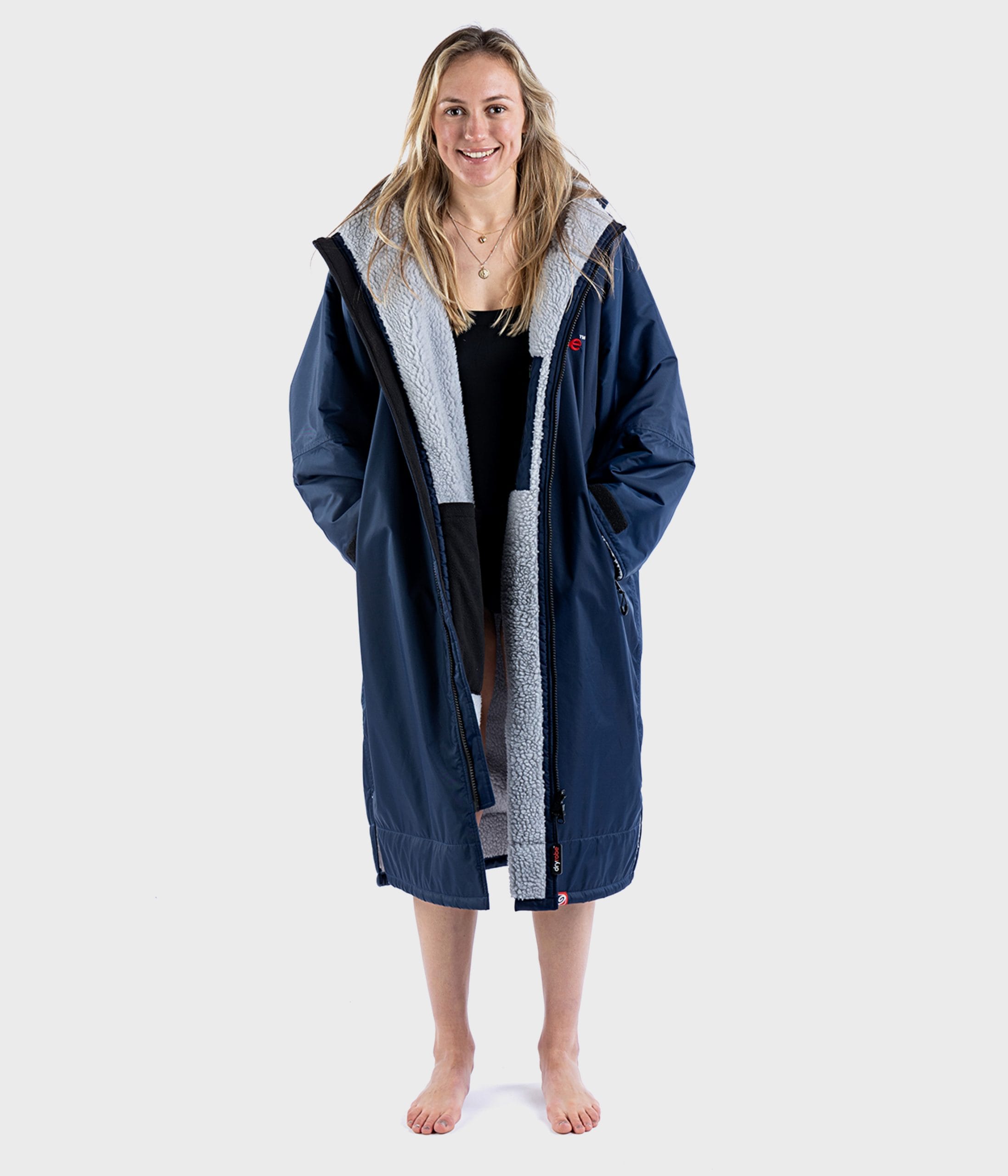 dryrobe® Advance | Long Sleeve - Navy Grey - Image 2