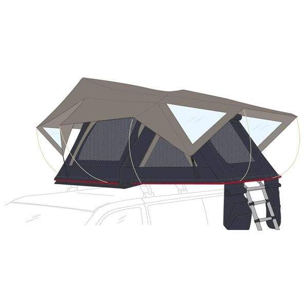 Fiamma Moonlight Tent 180 (08891-01-) Back order item - Image 3
