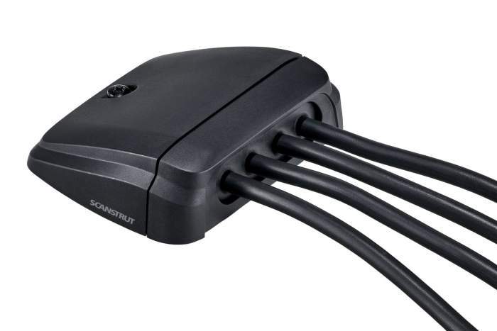 Scanstrut – Waterproof Horizontal Multi Cable Seal – Plastic – Black – (DS-H-MULTI-BLK) - Image 2