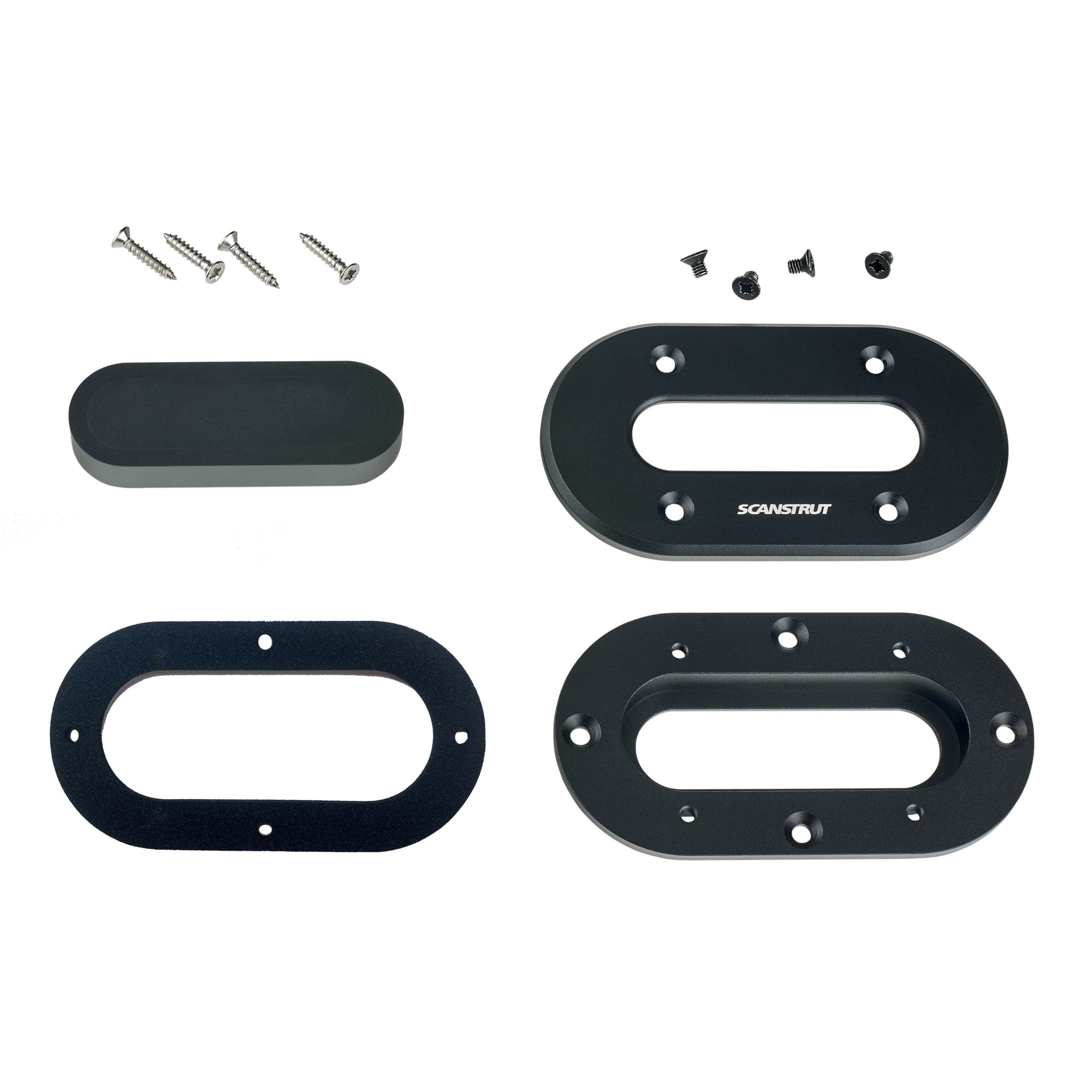 Scanstrut DS-LP-MULTI-BLK Black Low Profile Multi-Cable Seal ALUMINIUM - Image 3