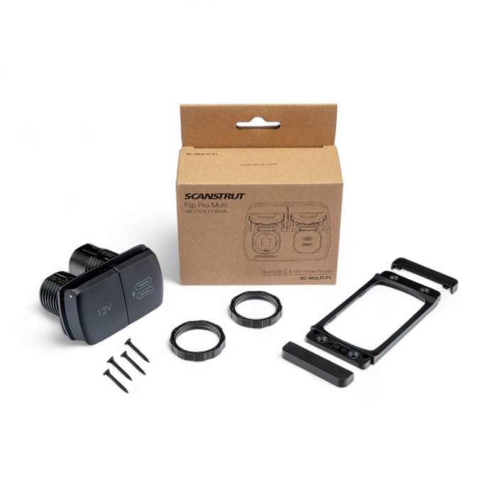 ROKK Flip Pro Multi - Dual USB-C & 12V Power Socket SC-MULTI-F1 Scanstrut - Image 8