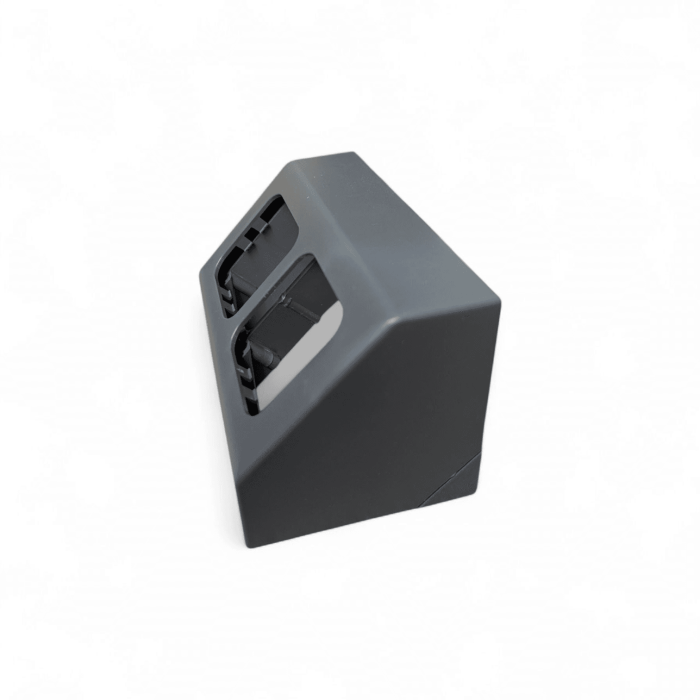 GREY C-Line 2 Way Angled Socket PO284 - Image 2