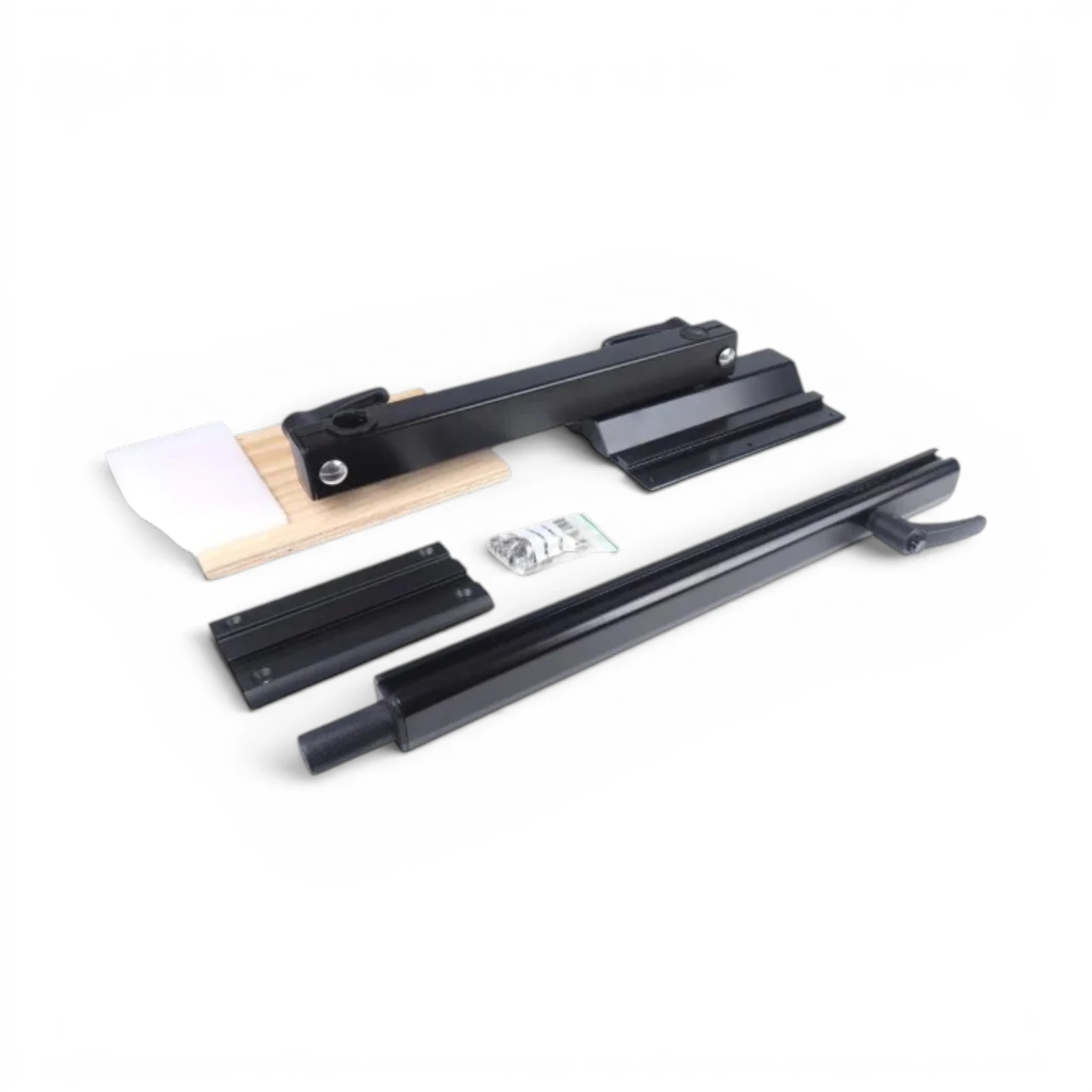 Carbon Black Lagun table leg system swivelling aluminium adjustable 30662 ref 32130 - Image 3