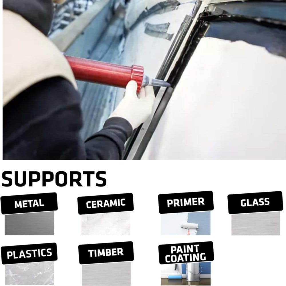 WHITE SIKAFLEX 522 Caravan & Motorhome Sealant - Image 2