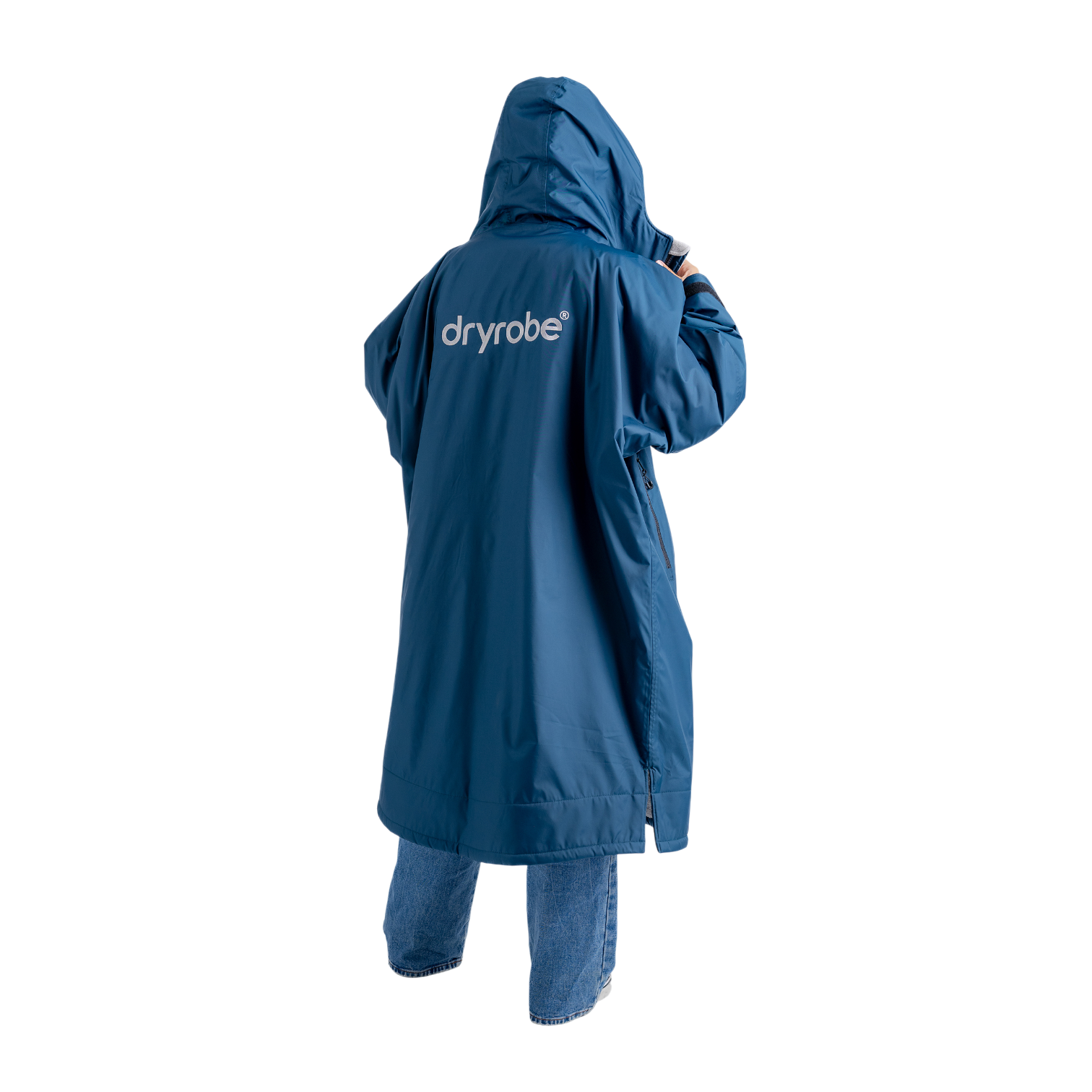 dryrobe® Advance | Long Sleeve - Deep Sea Blue - Image 4