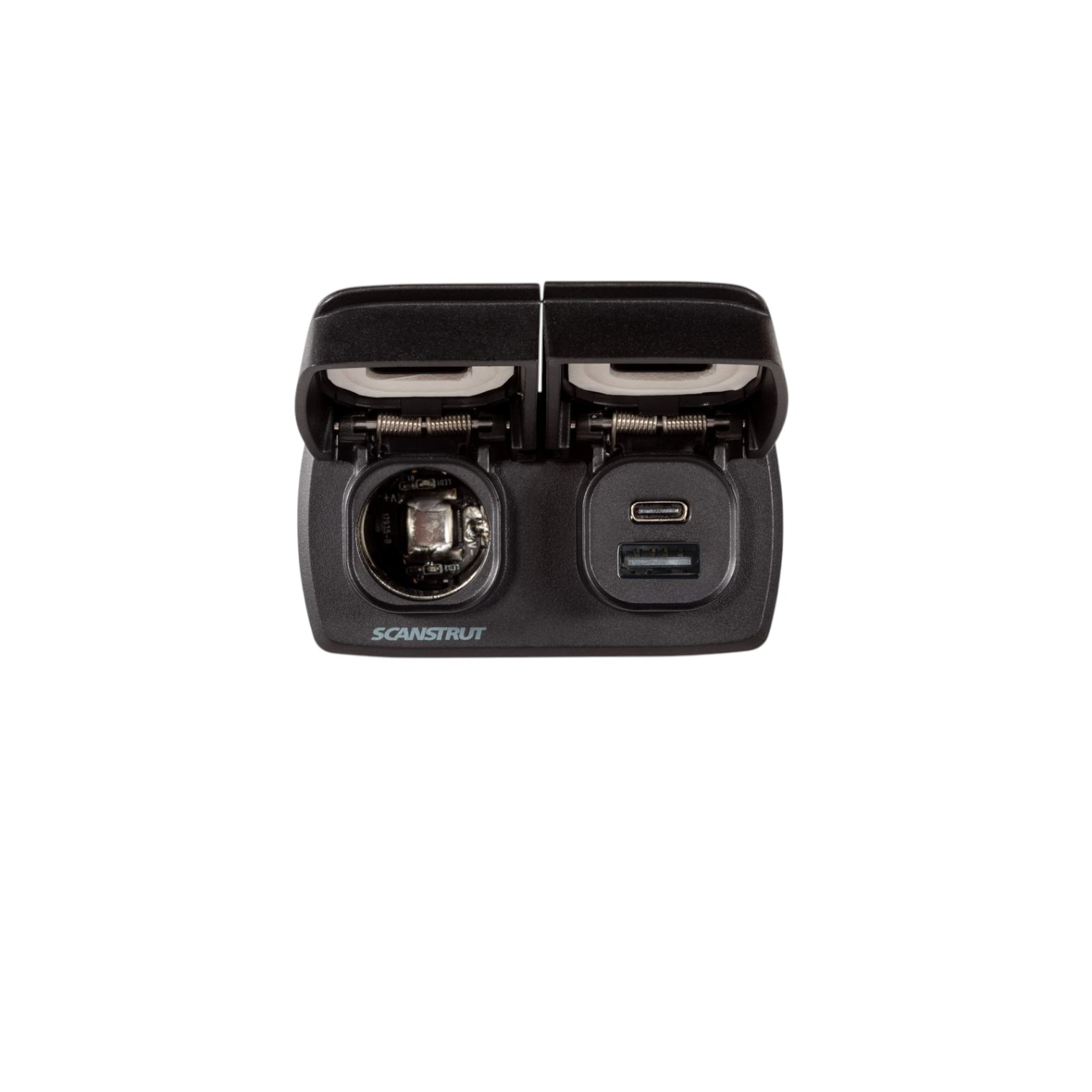 ROKK Flip Pro Multi - Duo USB-A/C & 12V Power Socket SC-MULTI-F2 Scanstrut - Image 5
