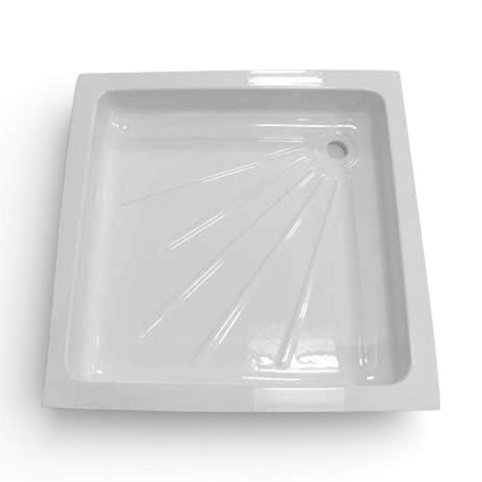 585 x 585mm shower tray 100mm deep