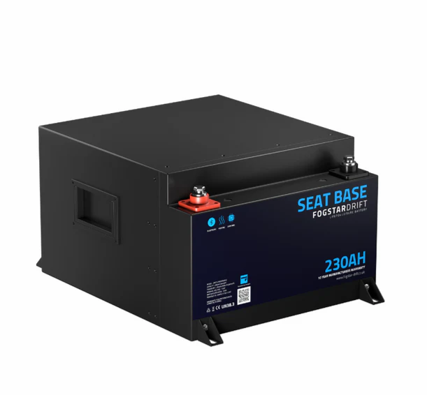 Fogstar Drift Seat Base12v 230Ah Lithium Leisure Battery Bluetooth enabled