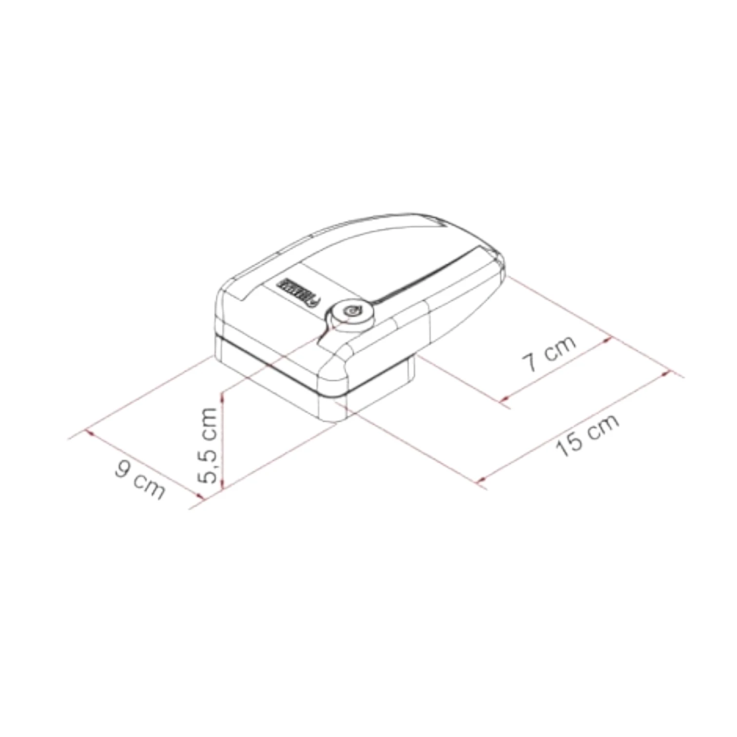Fiamma Safe Door Black 08021-01A Camper RV security - Image 3