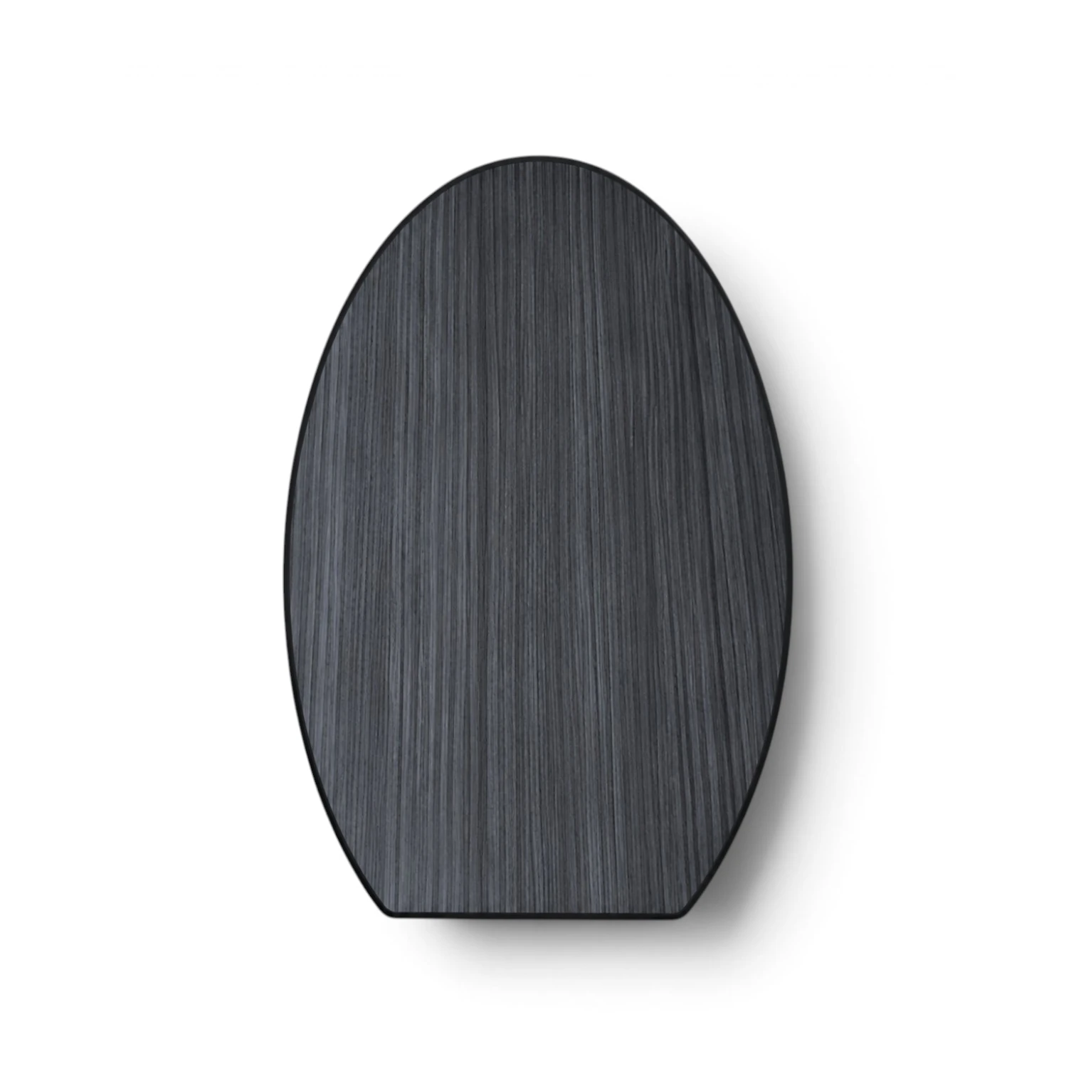 Black Hacienda Egg shape Table top 600 x 400mm ideal camper or boat