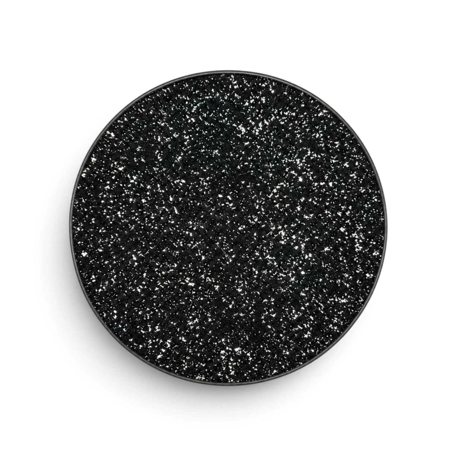ROUND Black Sparkle lightweight Table top 400 x 400mm Camper Morland