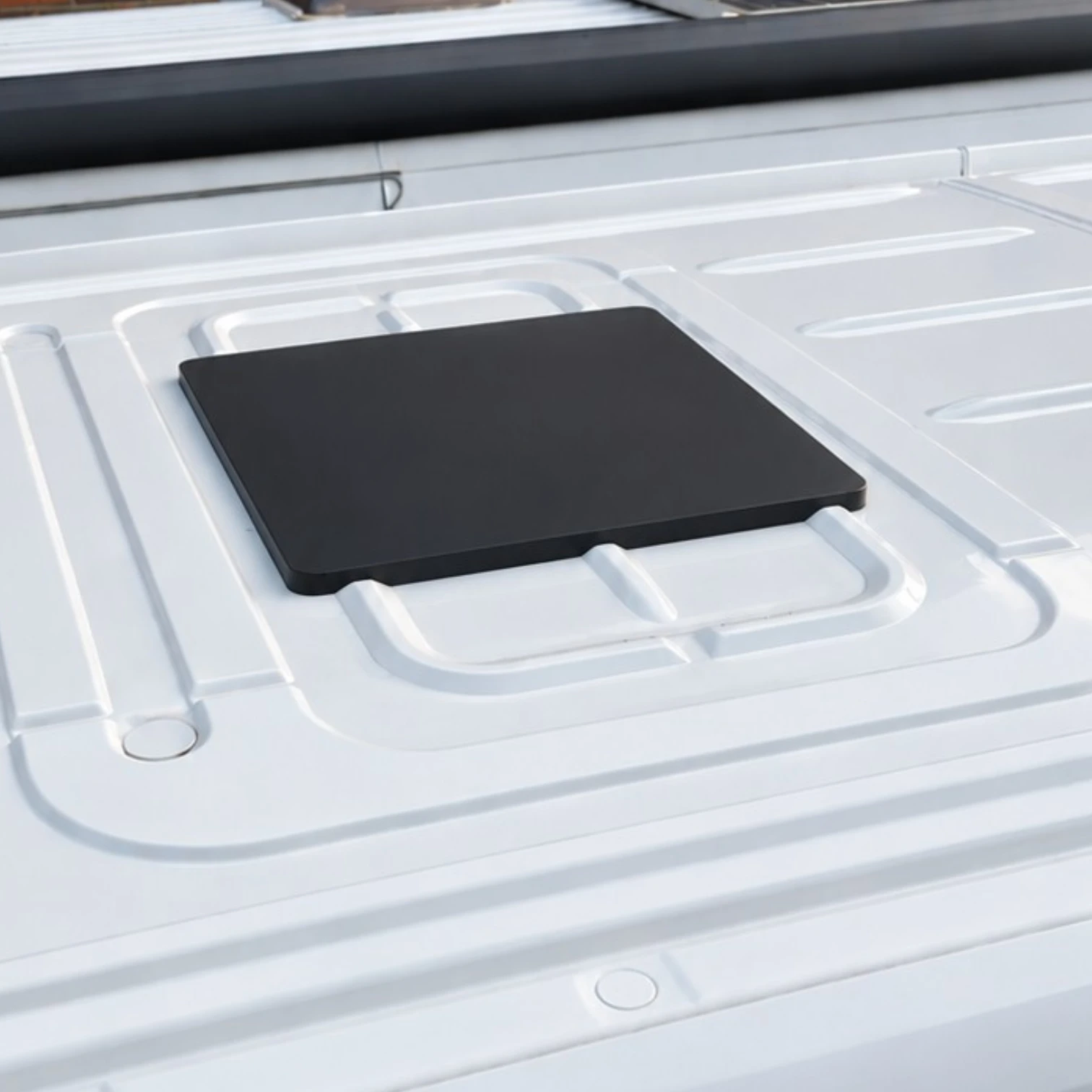 Bekule Front Black BLANK repair panel 400x400 for VW Crafter - MAN TGE 2017
